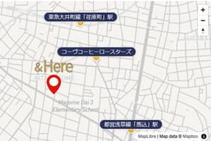 周辺施設マップ（静止画像）